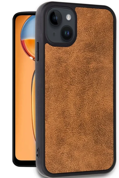 Newface Apple iPhone 15 Kılıf Aras Deri Kapak - Taba - Resim 2