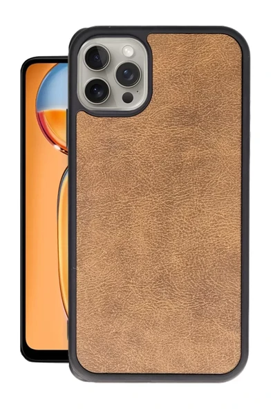 Newface Apple iPhone 15 Pro Kılıf Aras Deri Kapak - Taba ürün görseli 1
