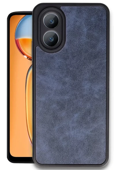 Newface Oppo A38 Kılıf Aras Deri Kapak - Lacivert ürün görseli 1