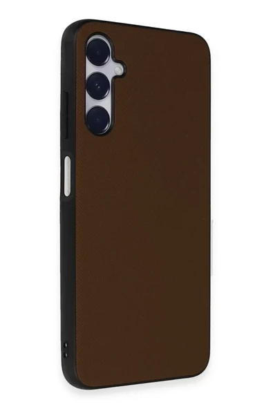 Newface Samsung Galaxy A05S Kılıf Taft Kapak - Kahverengi ürün görseli 1