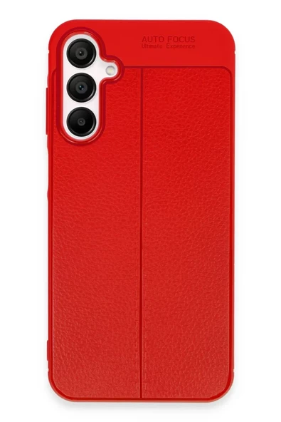 Newface Samsung Galaxy A25 5G Kılıf Auto Focus Kapak - Kırmızı ürün görseli 1