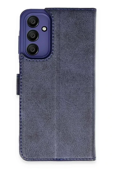 Newface Samsung Galaxy M15 Kılıf Trend S Plus Kapaklı Kılıf - Lacivert ürün görseli 1