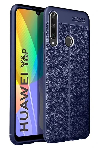 Newface Huawei Y6P Kılıf Auto Focus Kapak - Lacivert ürün görseli 1