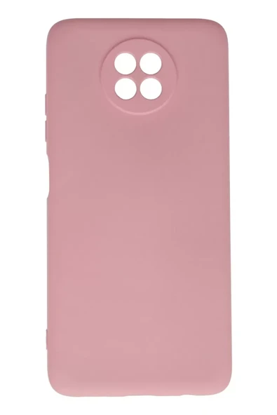 Newface Xiaomi Redmi Note 9 5G Kılıf Nano içi Kadife Silikon - Pembe ürün görseli 1