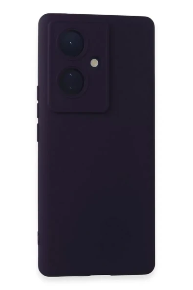 Newface Vivo V29 Lite Kılıf Nano içi Kadife Silikon - Mor ürün görseli 1