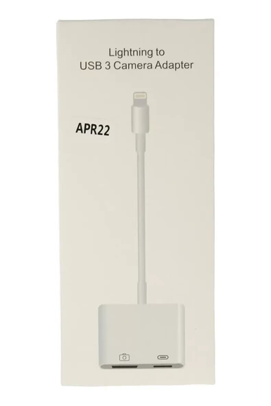 Newface APR22 Iphone Otg 2in1 - Beyaz - Resim 3