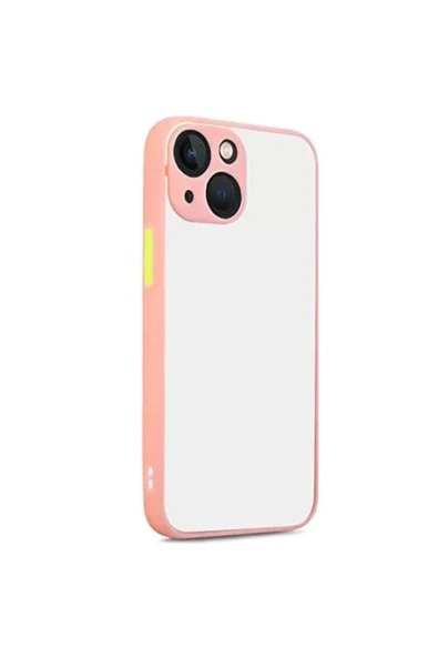 Newface Apple iPhone 13 Kılıf Montreal Silikon Kapak - Pembe ürün görseli 1