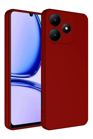 Newface Realme C61 Kılıf First Silikon - Kırmızı ürün görseli 1
