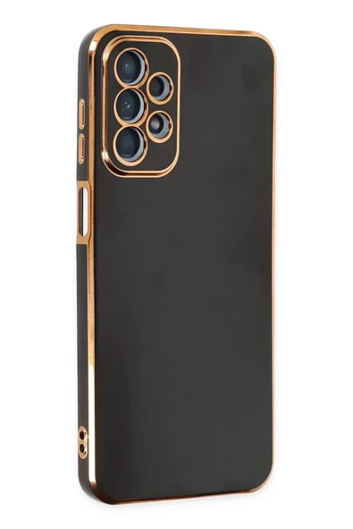 Newface Samsung Galaxy A23 4G Kılıf Volet Silikon - Siyah ürün görseli 1