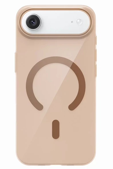 Joko Apple iPhone 17 Air PC Blank Magsafe Kapak - Çöl Titanyum ürün görseli 1