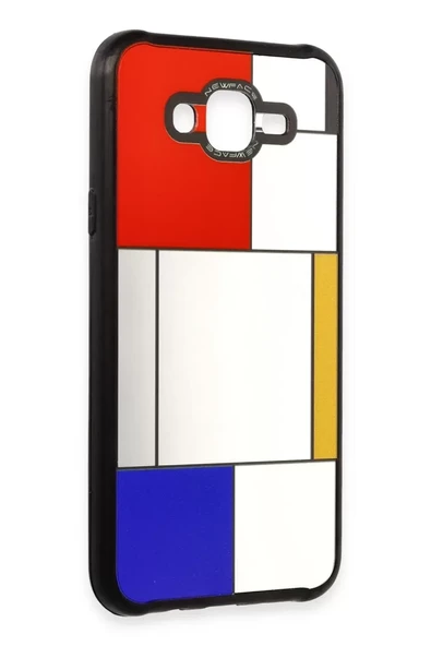 Newface Samsung Galaxy J7 Kılıf Mirror Desenli Kapak - Mirror - 9 ürün görseli 1
