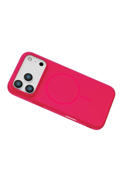 Joko Apple iPhone 17 Pro Jully Magsafe Kapak - Pembe - Resim 2