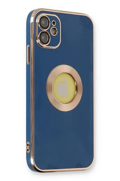 Newface Apple iPhone 12 Kılıf Store Silikon - Mavi ürün görseli 1