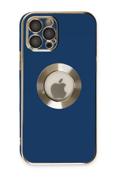 Newface Apple iPhone 12 Pro Kılıf Store Silikon - Mavi - Resim 3