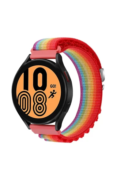 Newface Watch 20mm KR410 Kumaş Kordon - Gökkuşağı 1 ürün görseli 1