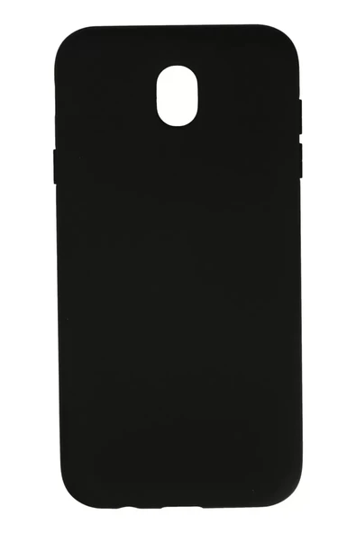 Newface Samsung Galaxy J7 Pro / J730 Kılıf Nano içi Kadife Silikon - Siyah ürün görseli 1