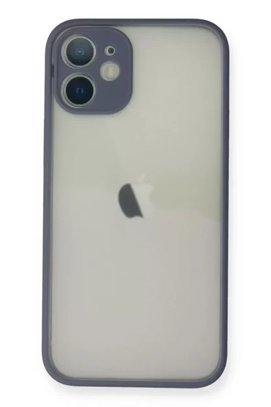 Newface Apple iPhone 11 Pro Max Kılıf Montreal Silikon Kapak - Gri ürün görseli 1