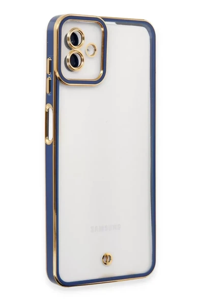 Newface Samsung Galaxy A04 Kılıf Liva Lens Silikon - Mavi ürün görseli 1