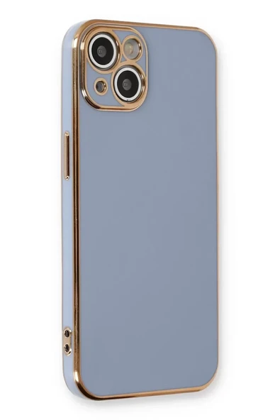 Newface Apple iPhone 13 Kılıf Volet Silikon - Mavi ürün görseli 1