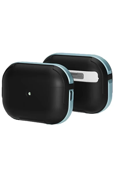 Movenchy Apple Airpods Pro 2 (2.nesil) MO-A8 Armor Kılıf - Sierra Blue ürün görseli 1