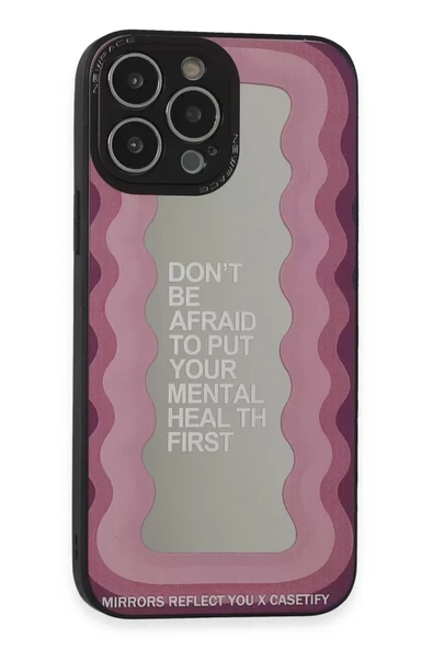 Newface Apple iPhone 13 Pro Max Kılıf Mirror Desenli Kapak - Mirror - 11 ürün görseli 1