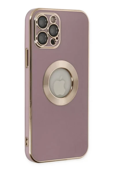 Newface Apple iPhone 12 Pro Kılıf Store Silikon - Mor ürün görseli 1