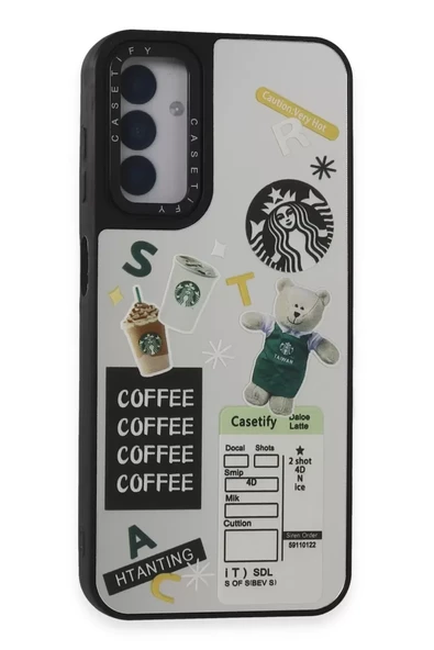 Newface Samsung Galaxy M14 5G Kılıf Mirror Desenli Kapak - Mirror - 17 ürün görseli 1