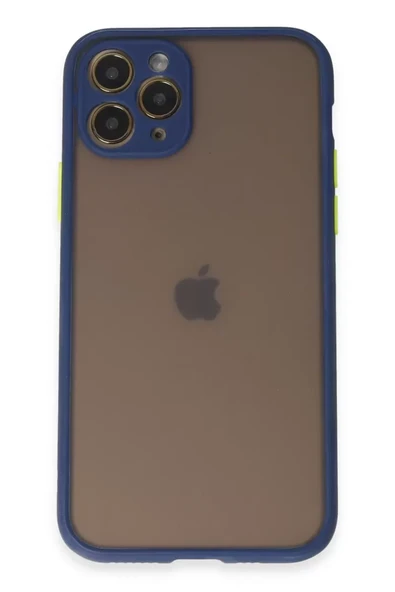 Newface Apple iPhone 11 Pro Kılıf Montreal Silikon Kapak - Lacivert ürün görseli 1