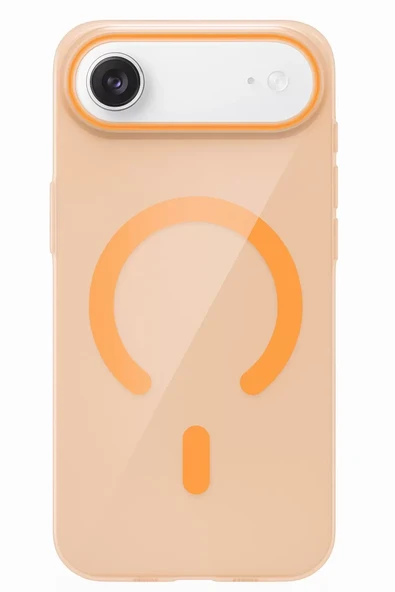 Joko Apple iPhone 17 Air PC Blank Magsafe Kapak - Turuncu ürün görseli 1