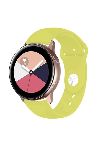 Newface Watch 20mm Klasik Kordon - Sarı ürün görseli 1