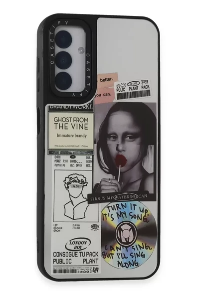 Newface Samsung Galaxy M14 5G Kılıf Mirror Desenli Kapak - Mirror - 2 ürün görseli 1