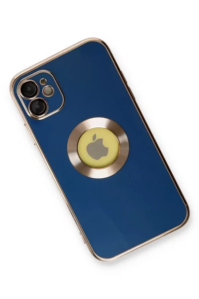 Newface Apple iPhone 12 Kılıf Store Silikon - Mavi - Resim 2