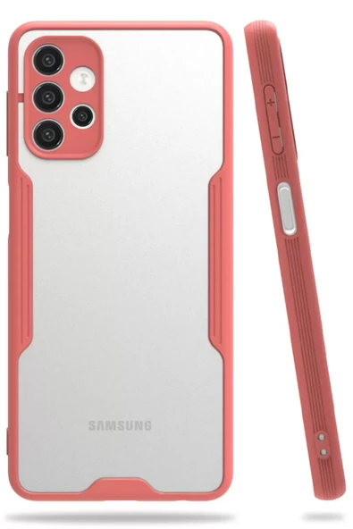 Newface Samsung Galaxy A52 Kılıf Platin Silikon - Pembe ürün görseli 1
