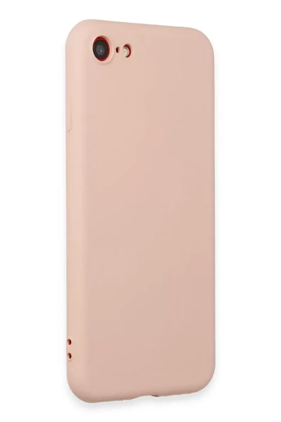 Newface Apple iPhone 7 Kılıf First Silikon - Pudra - Resim 2