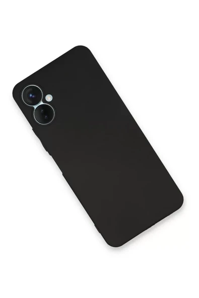Newface Tecno Spark 9 Pro Kılıf First Silikon - Siyah - Resim 2