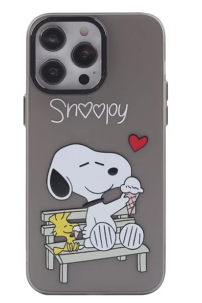 Newface Apple iPhone 14 Pro Max Kılıf Prada Desenli Kapak - Prada Siyah - 2 ürün görseli 1