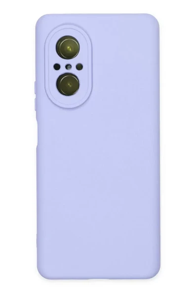 Newface Huawei Nova 9 SE Kılıf Nano içi Kadife Silikon - Lila ürün görseli 1
