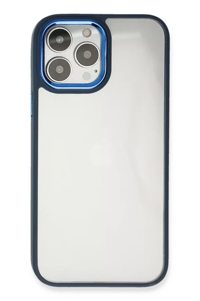 Newface Apple iPhone 14 Pro Kılıf Dora Kapak - Mavi - Resim 2
