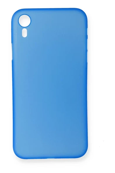 Newface Apple iPhone XR Kılıf PP Ultra İnce Kapak - Mavi ürün görseli 1