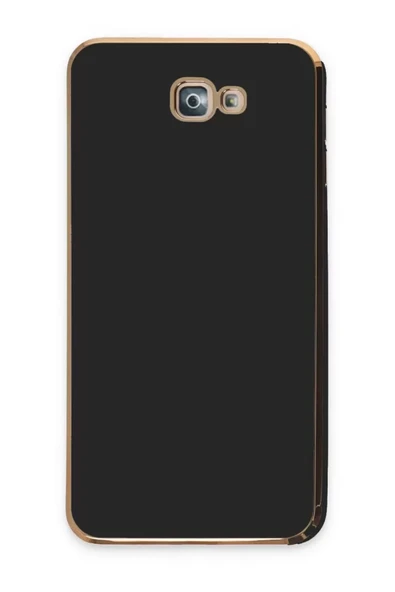 Newface Samsung Galaxy J7 Prime Kılıf Volet Silikon - Siyah ürün görseli 1