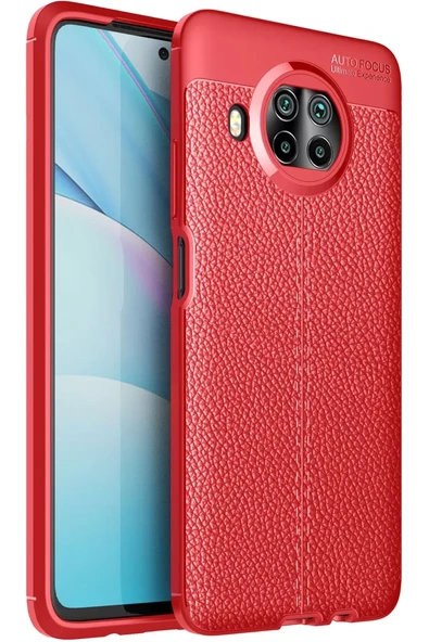 Newface Xiaomi Mi 10T Lite Kılıf Auto Focus Kapak - Kırmızı ürün görseli 1