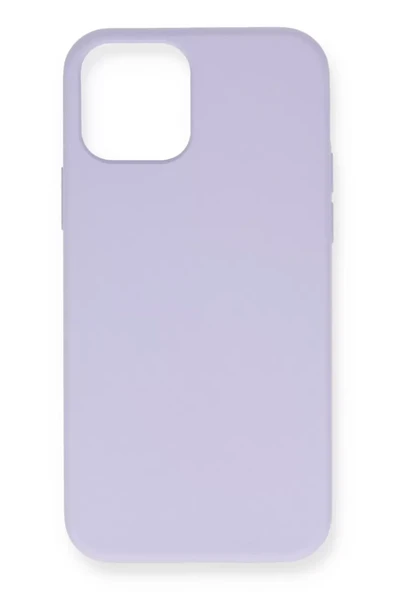 Newface Apple iPhone 12 Mini Kılıf Nano içi Kadife Silikon - Lila ürün görseli 1