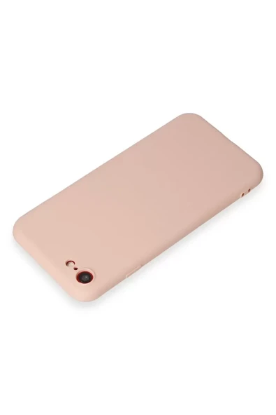 Newface Apple iPhone 7 Kılıf First Silikon - Pudra - Resim 3