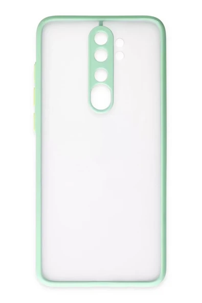 Newface Xiaomi Redmi Note 8 Pro Kılıf Montreal Silikon Kapak - Turkuaz ürün görseli 1