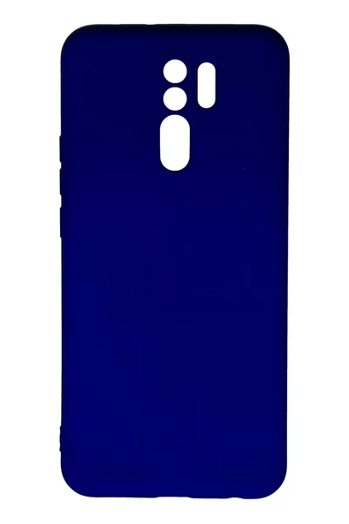 Newface Xiaomi Redmi 9 Kılıf Nano içi Kadife Silikon - Lacivert ürün görseli 1