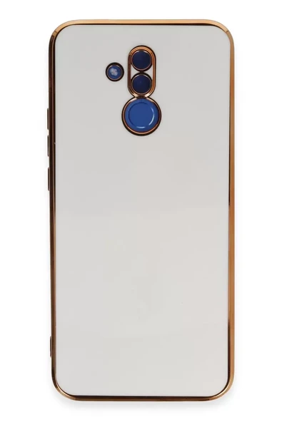Newface Huawei Mate 20 Lite Kılıf Volet Silikon - Beyaz ürün görseli 1