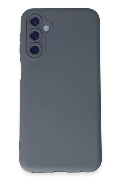 Newface Samsung Galaxy M34 5G Kılıf Nano içi Kadife Silikon - Gri ürün görseli 1