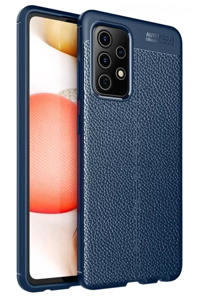 Newface Samsung Galaxy A52 Kılıf Auto Focus Kapak - Lacivert ürün görseli 1