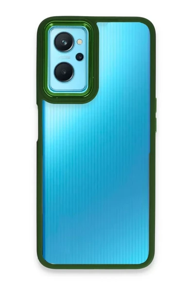 Newface Realme 9i 4G Kılıf Dora Kapak - Haki Yeşil ürün görseli 1