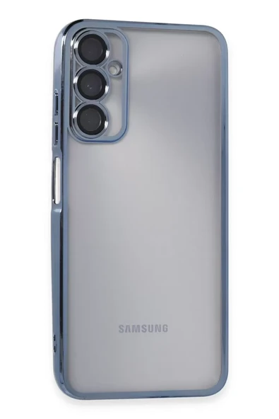 Newface Samsung Galaxy A05S Kılıf Razer Lensli Silikon - Açık Mavi ürün görseli 1